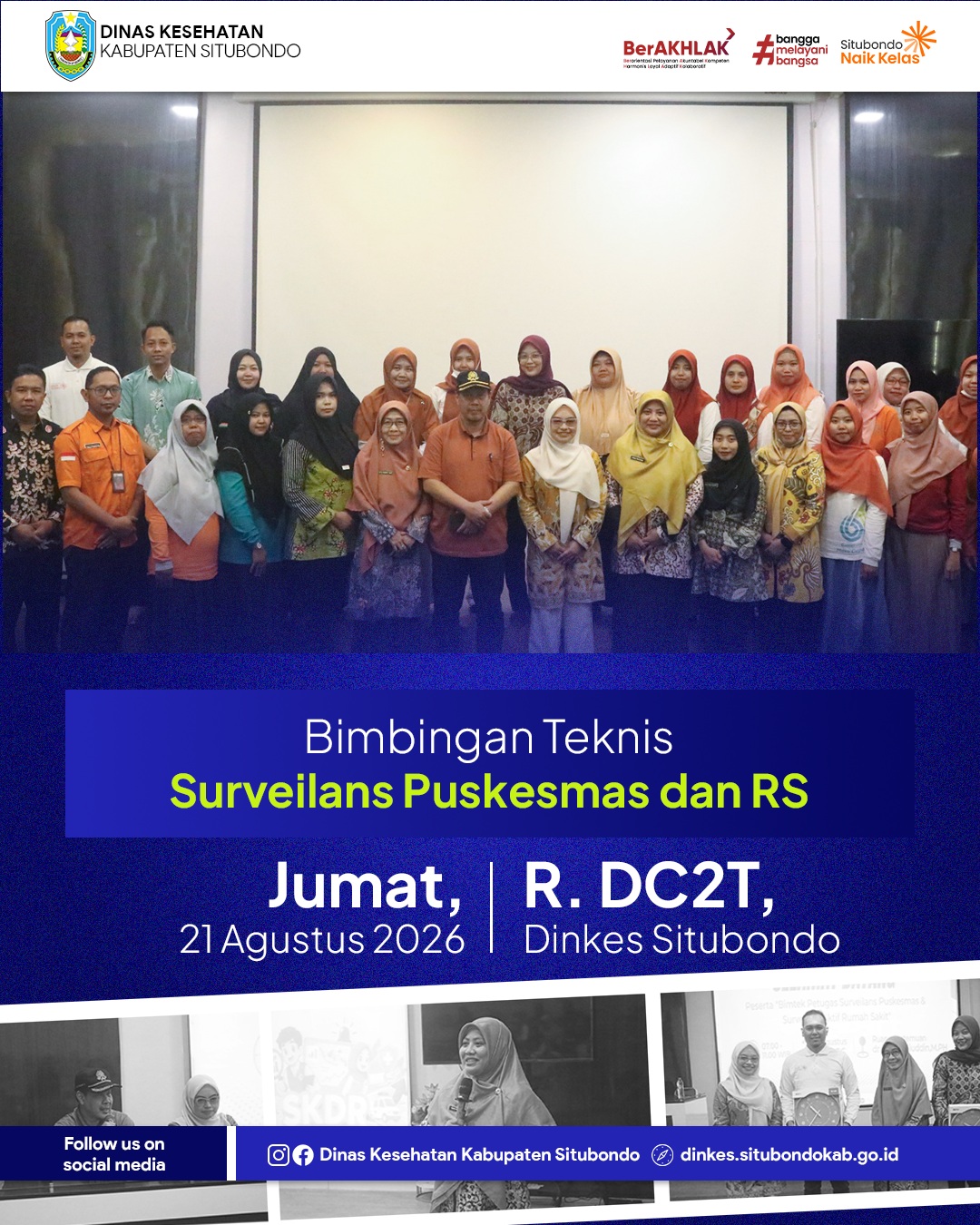 Bimtek Pertemuan Surveilans Puskesmas dan Surveilans Aktif RS